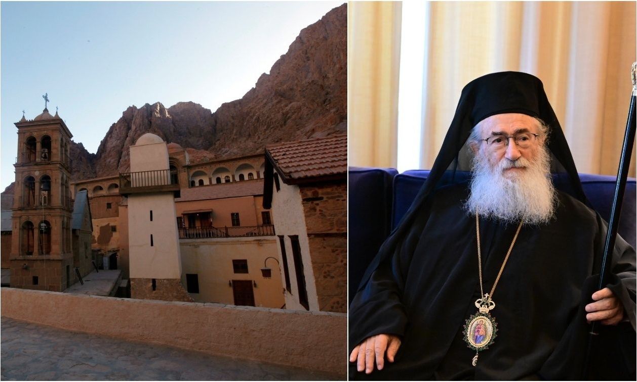 Μονή Αγίας Αικατερίνης: «Χάνουμε την κυριότητα της περιουσίας στο Σινά» προειδοποιεί ο Δαμιανός