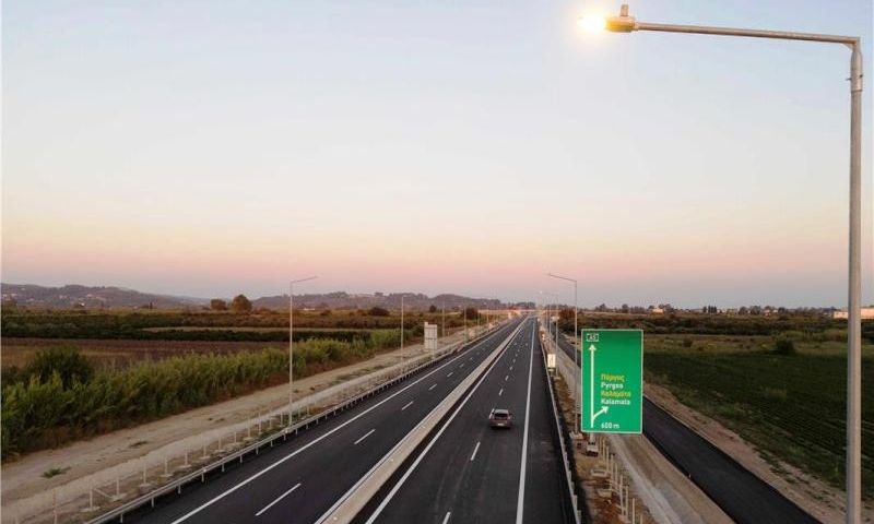 Διόδια: Από αύριο σε λειτουργία χιλιομετρική χρέωση στον Κόμβο Βάρδας στην Ολύμπια Οδό