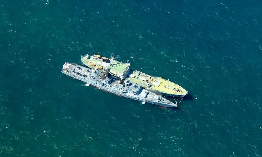 Ρωσικό πολεμικό πλοίο πραγματοποίησε άσκηση με πραγματικά πυρά 74 χλμ ανοιχτά των βρετανικών ακτών