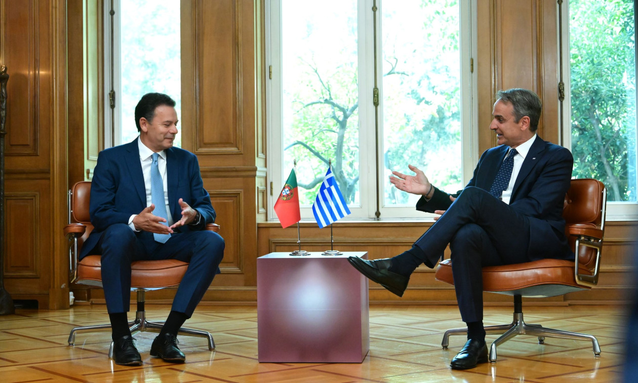 Live οι δηλώσεις Μητσοτάκη με τον πρωθυπουργό της Πορτογαλίας