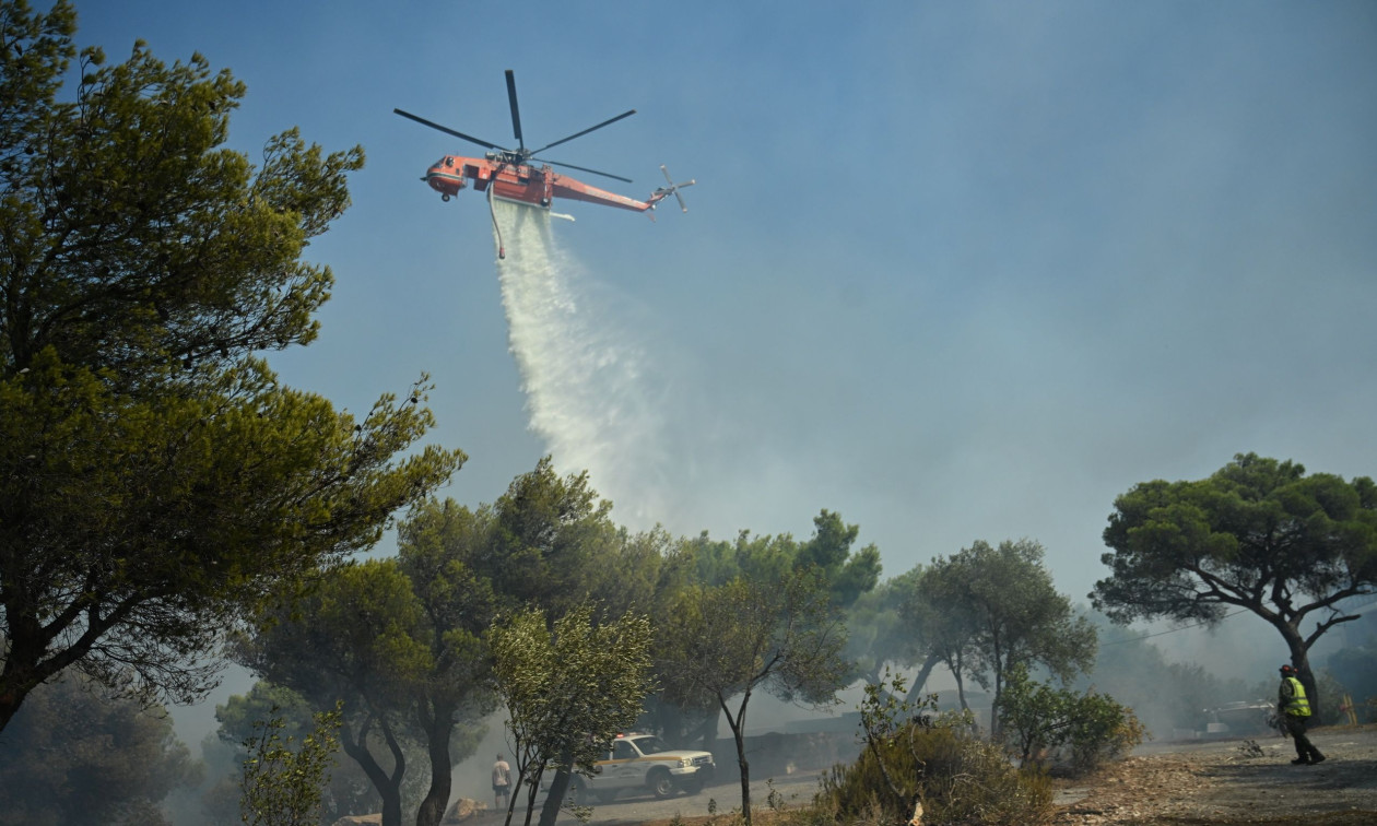 Ήχησε το 112 για τη φωτιά στην Ευκαρπία Θεσσαλονίκης – Συμμετέχουν και πυροσβέστες από τη Μολδαβία