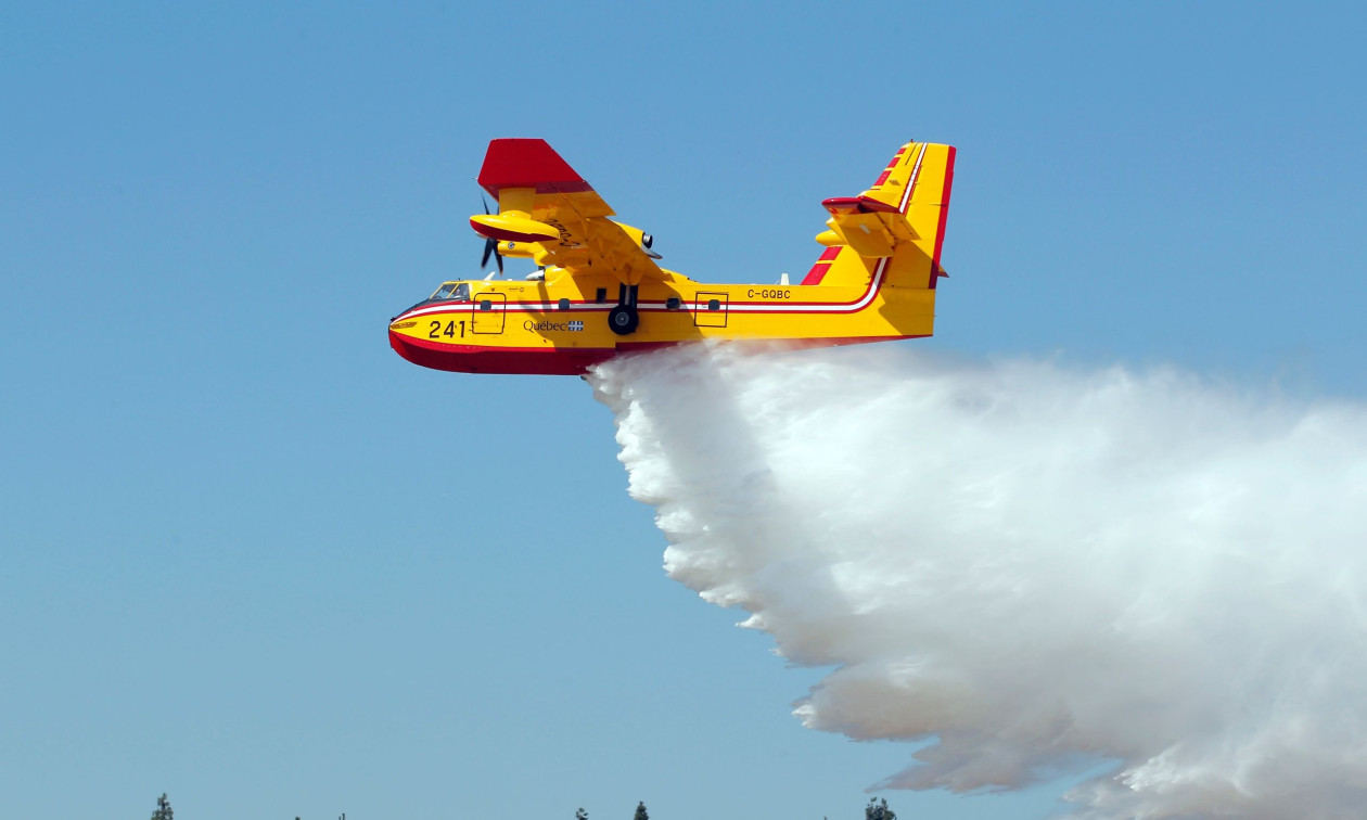 Η Ελλάδα έστειλε στην Ισπανία δύο CL-415 για την αντιμετώπιση των δασικών πυρκαγιών