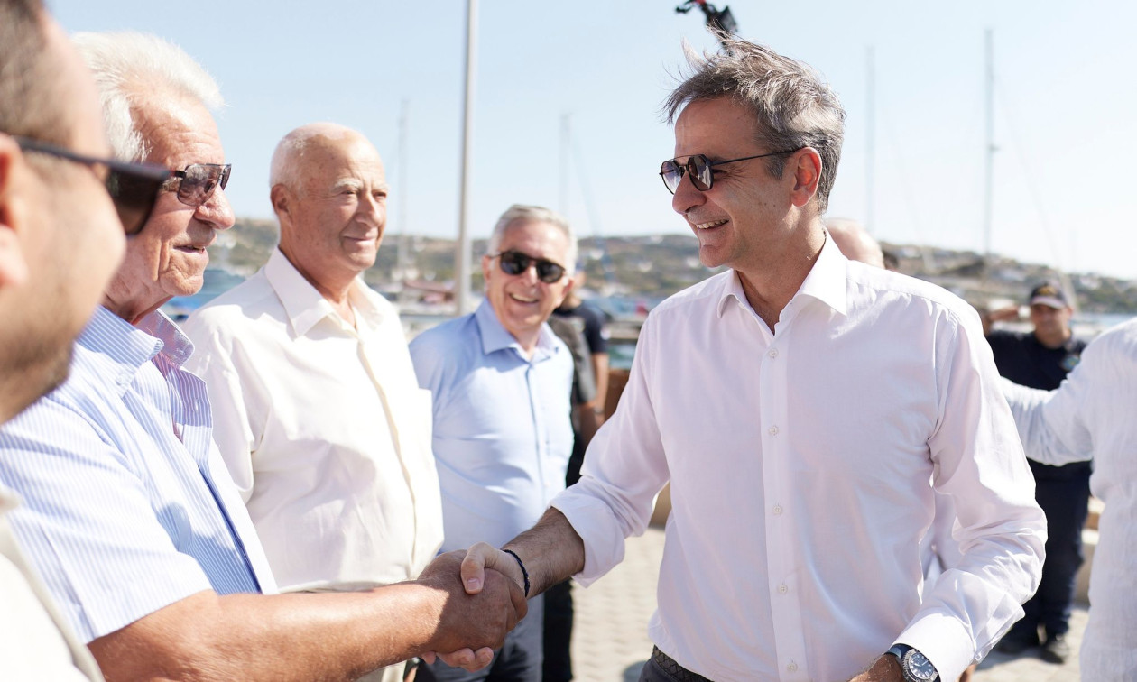 Μητσοτάκης από Αγαθονήσι: Στέλνουμε μήνυμα αποτροπής, υπευθυνότητας και εθνικής αυτοπεποίθησης