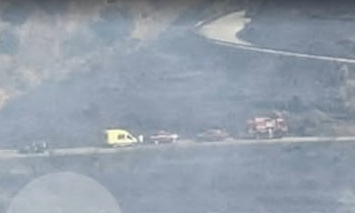 Φωτιά στο Ρέθυμνο: Φωτογραφία-ντοκουμέντο από το σημείο που βρέθηκαν νεκροί οι δύο πυροσβέστες