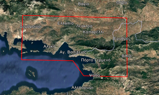 Πολιτική Προστασία: Ενεργοποιήθηκε η υπηρεσία χαρτογράφησης περιοχών που επλήγησαν από τις φωτιές