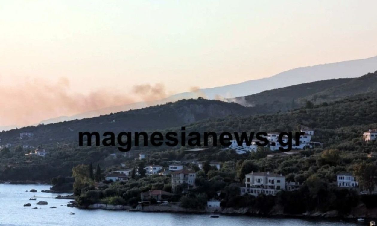 Φωτιά στην παραλία Πάου Νοτίου Πηλίου – Ήχησε το 112