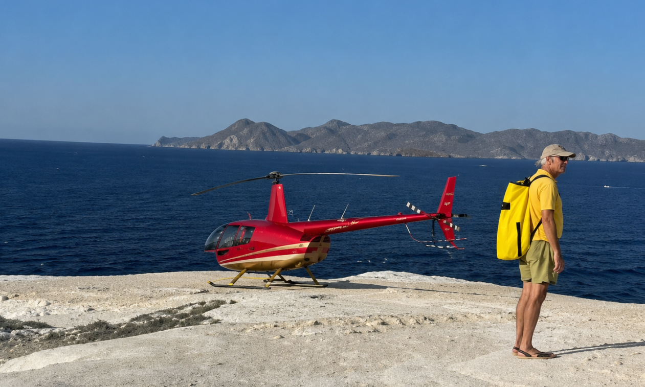 Μήλος – Ελικόπτερο στο Σαρακήνικο: Συγκροτείται επιτροπή της ΑΠΑ για τη διερεύνηση του περιστατικού