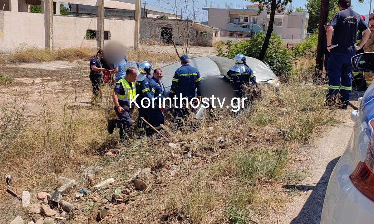 Κόρινθος: Τέσσερις τραυματίες μετά από ανατροπή ΙΧ – Δείτε βίντεο