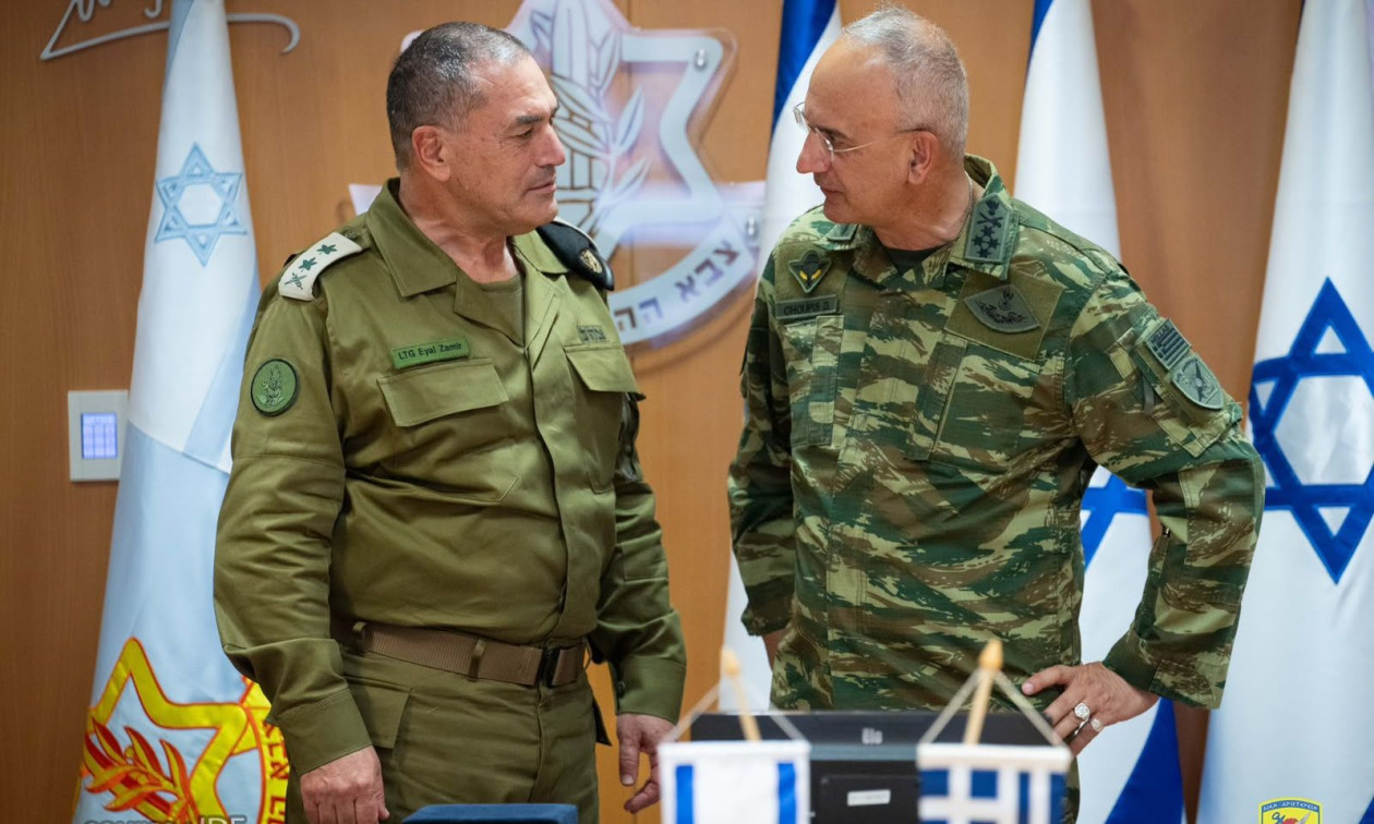 Ισχυροί δεσμοί: Επίσκεψη Αρχηγού ΓΕΕΘΑ στρατηγού Χούπη στο Ισραήλ