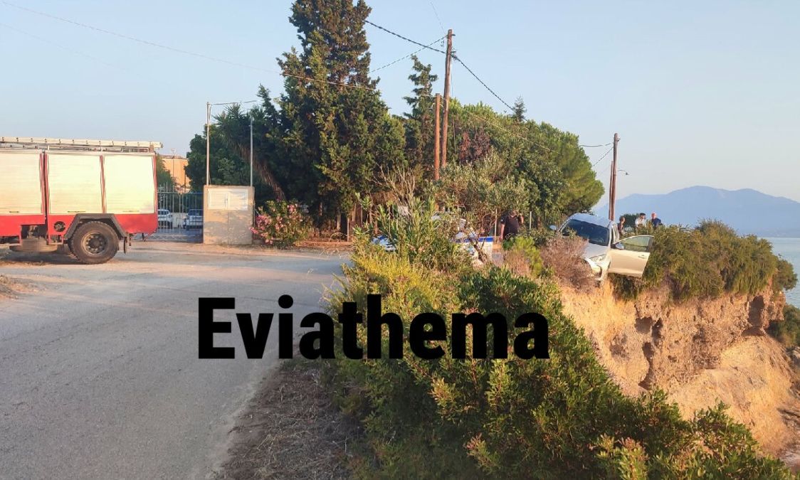 Χαλκίδα: Οδηγός έπεσε σε γκρεμό 15 μέτρων μετά από τροχαίο – Καρέ-καρέ η ανάσυρση του