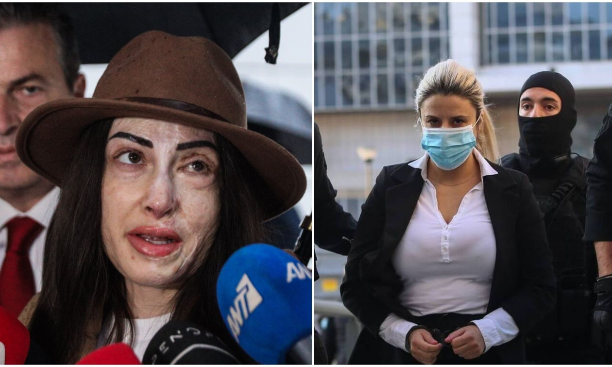 Επίθεση με βιτριόλη στην Ιωάννα Παλιοσπύρου: Η ώρα της αποφυλάκισης της Έφης Κακαράντζουλα πλησιάζει