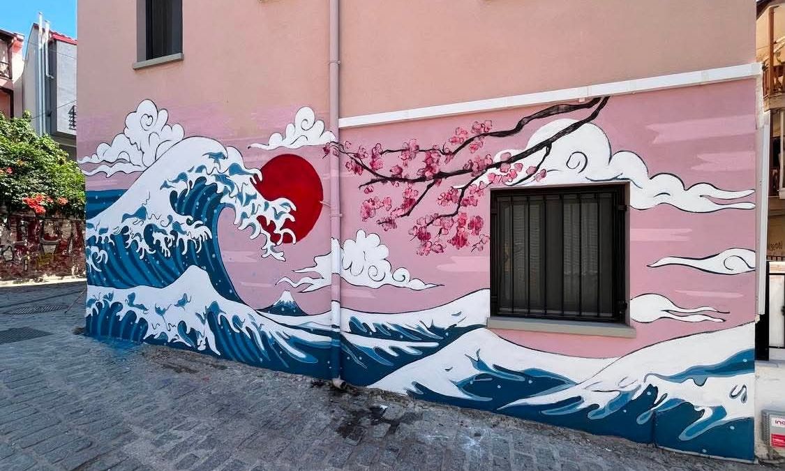 Θεσσαλονίκη: Ιδιοκτήτες κάνουν mural στα σπίτια τους για να τα προστατεύσουν από τους βανδαλισμούς
