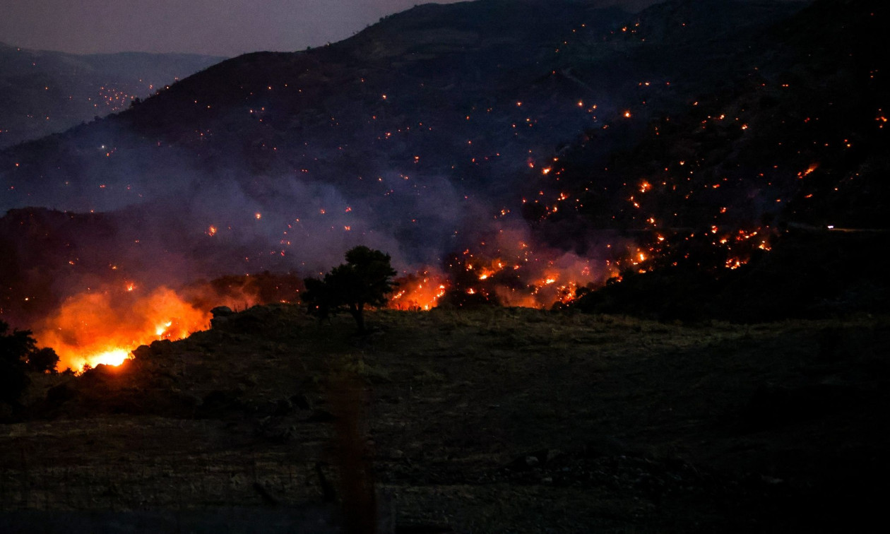 Φωτιά τώρα σε χαμηλή βλάστηση στη Μουσθένη Παγγαίου