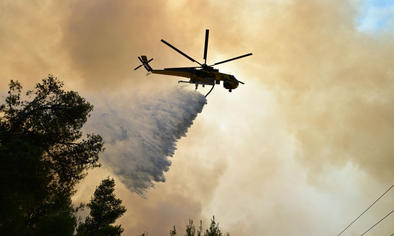 Φωτιές: Σε κατάσταση συναγερμού η χώρα λόγω ανέμων και ξηρασίας – Ο χάρτης Πολιτικής Προστασίας