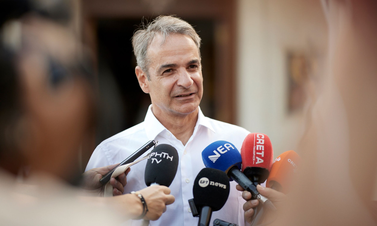 Επίσκεψη Μητσοτάκη στο Ειδικό Πειραματικό Δημοτικό Σχολείο Καισαριανής «Ρόζα Ιμβριώτη»