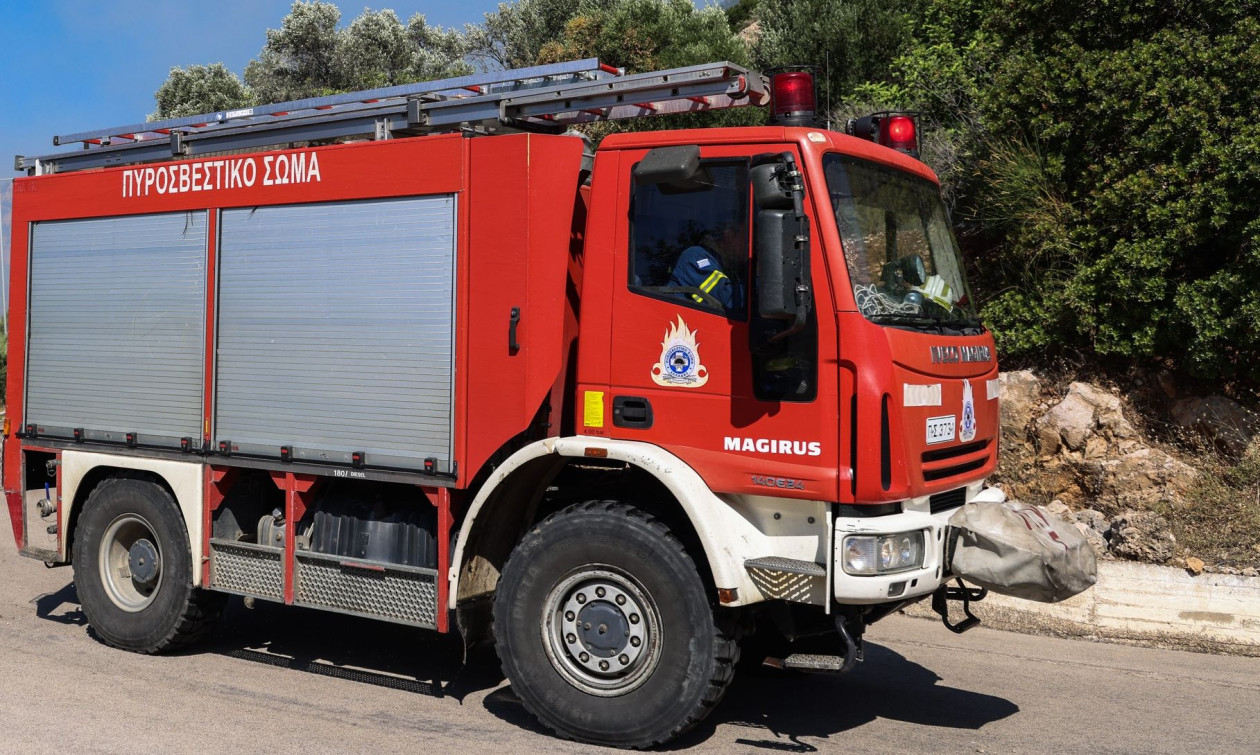 Υπό έλεγχο τέθηκε η φωτιά στον Μουζουρά Χανίων