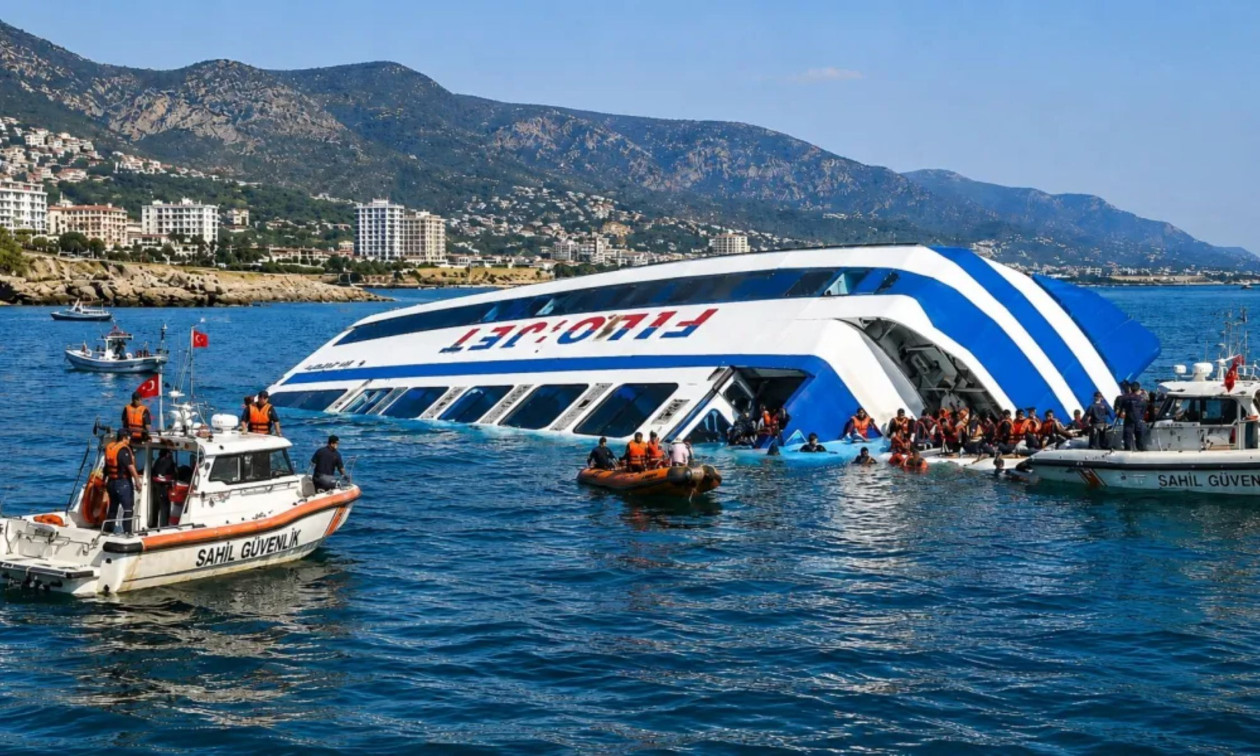 Ναυάγιο στην Κερύνεια: Εντοπίστηκε το καταμαράν που βυθίστηκε, σε βάθος 550 μέτρων