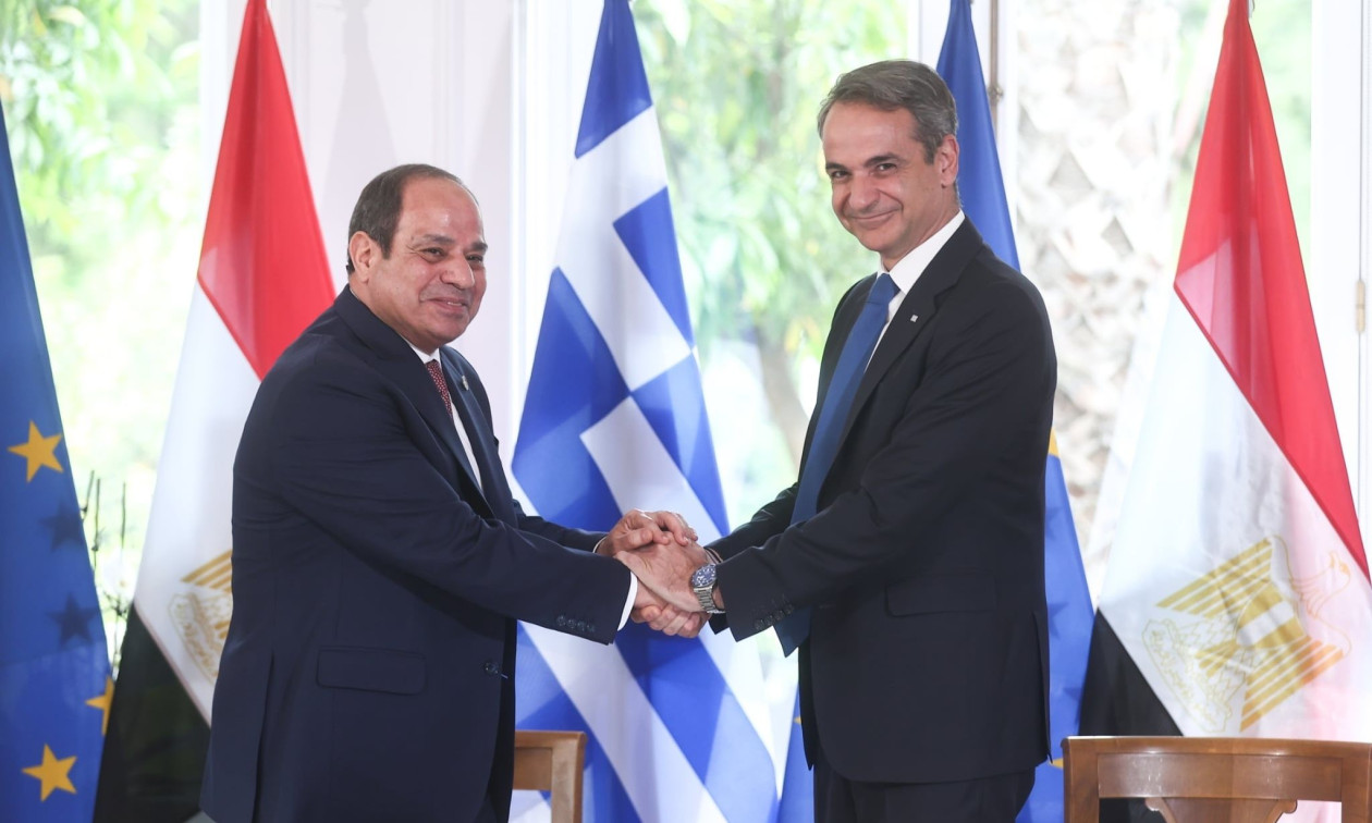 Την Τρίτη στην Αίγυπτο ο Κυριάκος Μητσοτάκης για συνάντηση με τον πρόεδρο αλ Σίσι