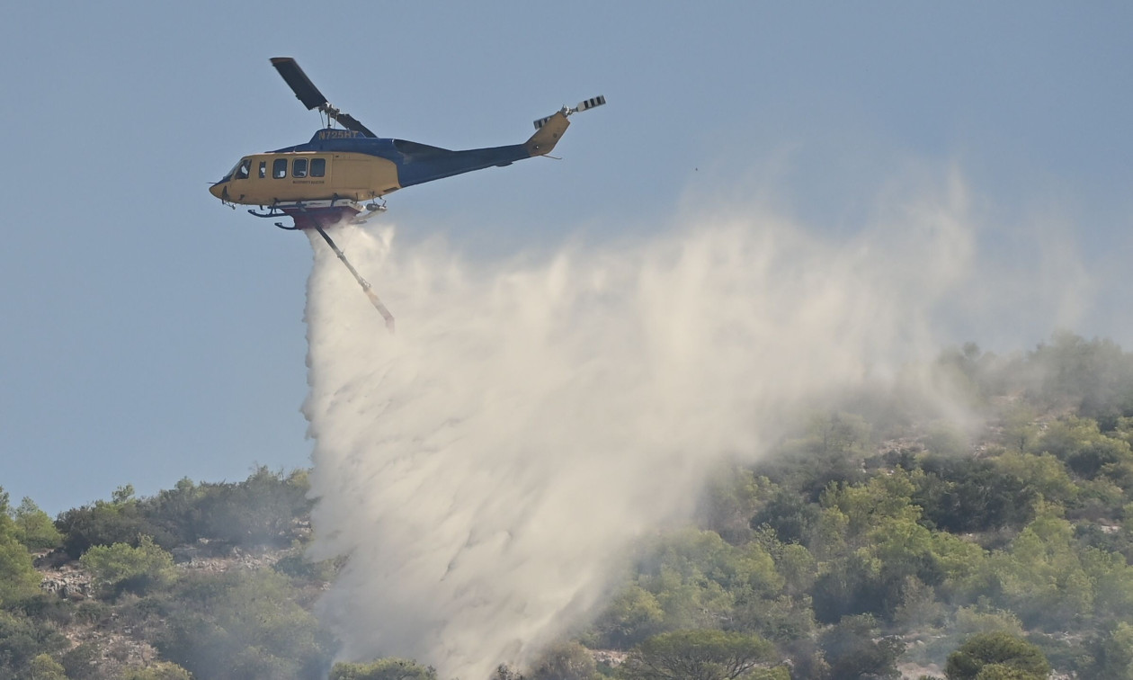 Φωκίδα: Φωτιά στους Πενταγιούς – Επιχειρούν δύο εναέρια