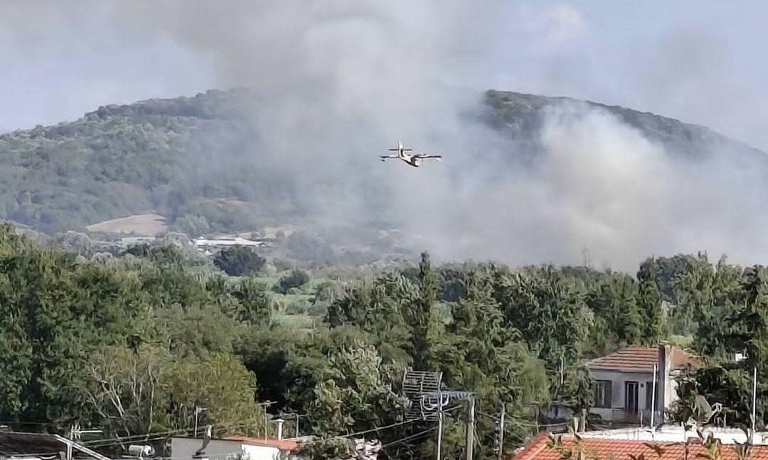 Φωτιά στο Θεσπρωτικό Πρέβεζας: Ενισχύθηκαν οι δυνάμεις – Επιχειρούν 5 ενάερια