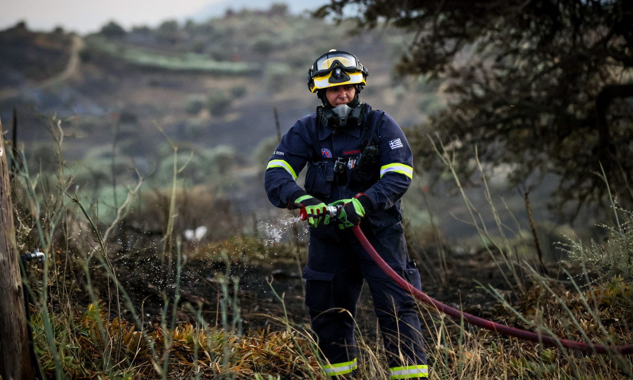 Ηλεία: Οριοθετήθηκε η φωτιά στα Διάσελλα