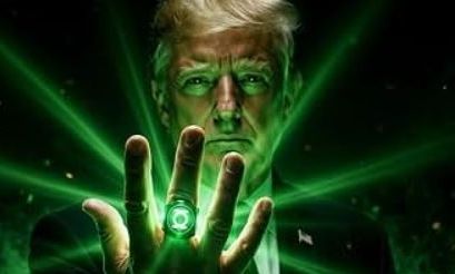 Ο Τραμπ γίνεται… Green Lantern και βαφτίζει τη Σελήνη «αμερικανική»