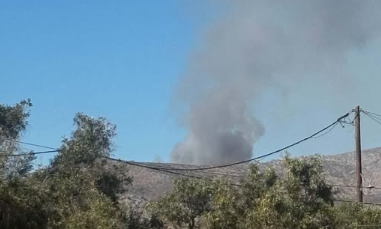 Μέγαρα: Ενισχύθηκαν οι δυνάμεις πυρόσβεσης – Μαίνεται η φωτιά σε δασική έκταση