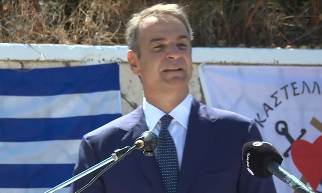 Live: Η ομιλία του Κυριάκου Μητσοτάκης για την 83η επέτειο απελευθέρωσης του Καστελλόριζου