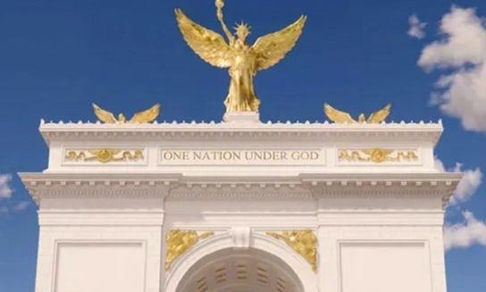 Η «Αψίδα Πολέμου» του Ντόναλντ Τραμπ – Ύψους 76μ. και βάση για drones και ελεύθερους σκοπευτές
